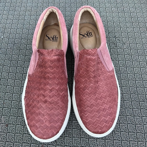 Söfft Waney Platform Slip-On Sneaker (Women) Size 8 color: Desert Rose - Picture 12 of 16